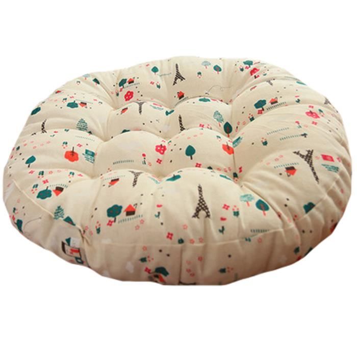Doux rond Coussin Coussin de chaise Coussin de sol ...
