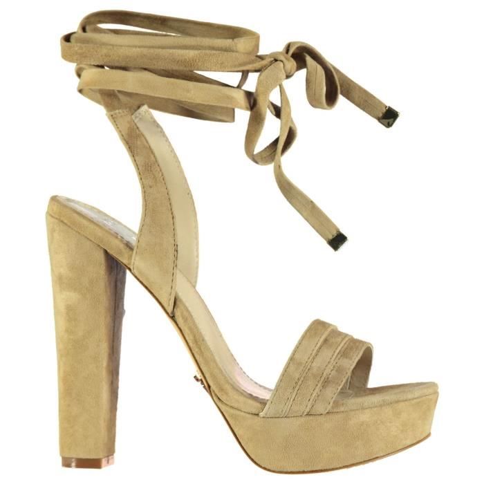 Femme Jaune Talons Sandales À Windsor Smith 18W6nqBWU