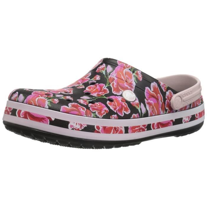 Crocs Women's C2eu9 Clog 40 Crocband Ii Floral Graphic Taille rrOdUvx