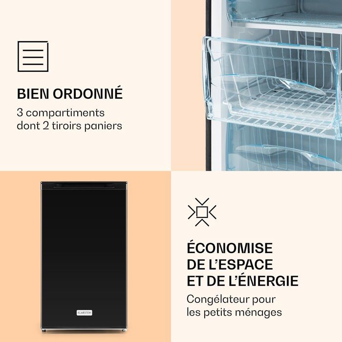 Klarstein Garfield XL - Congélateur de 75L3