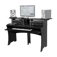 MOBILIER HOME STUDIO STATION DE TRAVAIL HOME STUDIO FINITION NOIRE - 22 MOBILIER HOME STUDIO STATION DE TRAVAIL HOME STUDIO FINITION NOIRE - 22