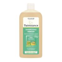 SHAMPOING NATESSANCE Shampoing purifiant - 500 ml - Cheveux SHAMPOING NATESSANCE Shampoing purifiant - 500 ml - Cheveux