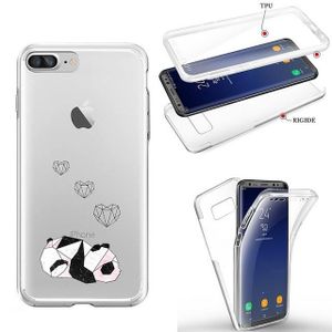coque iphone 8 panda licorne