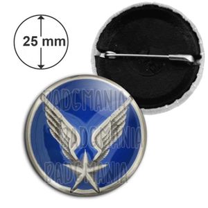 Detective policier détective privé détective privé nouveauté 25mm bouton pin badge