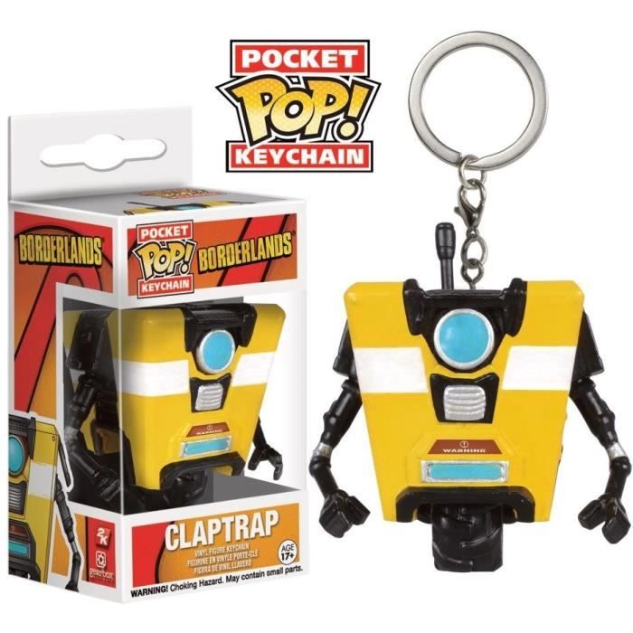 Porte-clé Funko Pocket Pop! Borderlands : ClapTrap