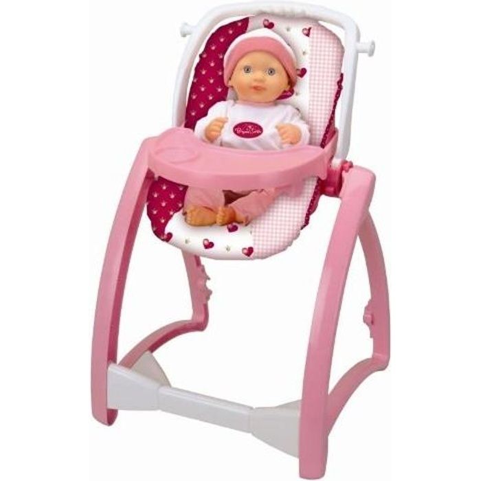 PRINCESS CORALIE - Chaise haute 4 en 1