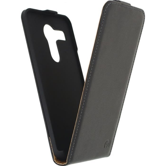 MOBILIZE Etui de protection pour téléphone Étui à rabat Classique LG Google Nexus 5X Noir