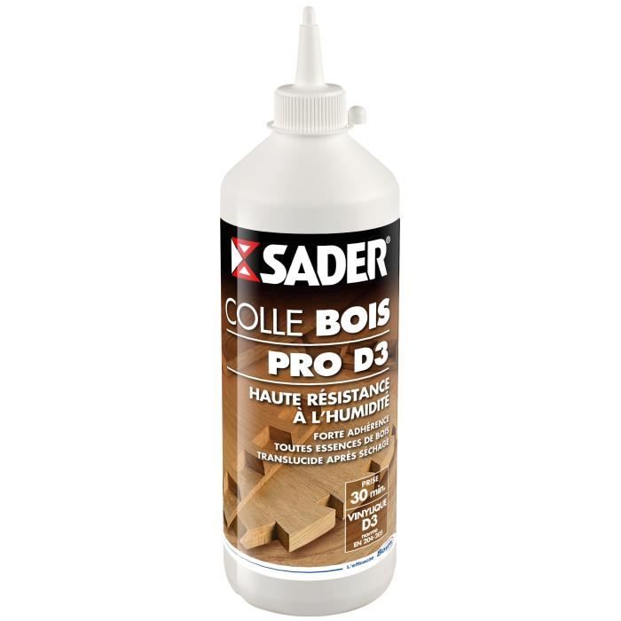 Colle a bois progressive Pro d3 SADER, 650g