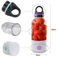 EXTRACTEUR DE JUS 600 ml Mitigeur multifonction portable Mini mélang EXTRACTEUR DE JUS 600 ml Mitigeur multifonction portable Mini mélang