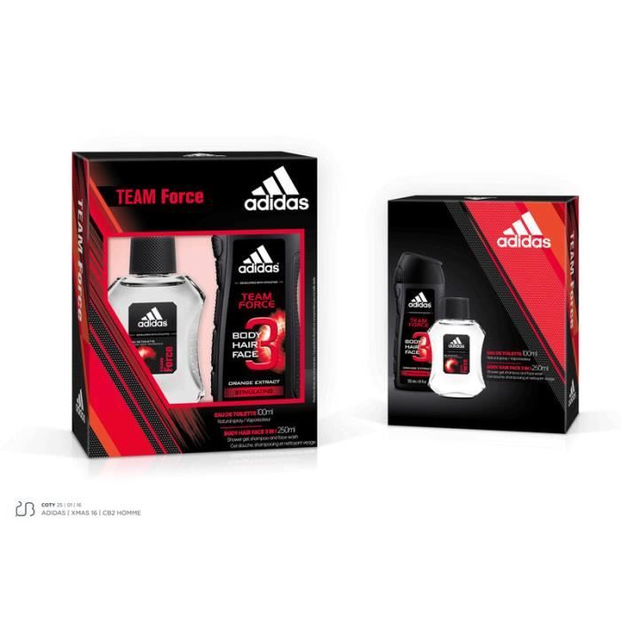 Coffret Adidas Parfumadidas Performance Coffret Team Forceeau De Toilet