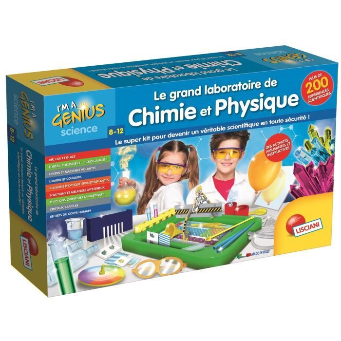 Le Grand Laboratoire De Dingo Le Scientifique LISCIANI GIOCHI I' m A Genius - Le Grand Laboratoire de Chimie et