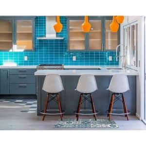 TAPIS AMADORA Tapis 100% vinyle - Imitation carreau de c