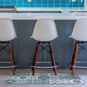 TAPIS AMADORA Tapis 100% vinyle - Imitation carreau de c