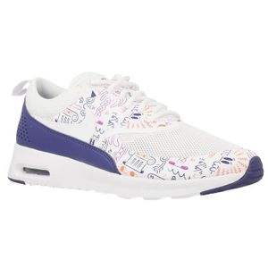 Nike WMNS Air Max Thea Print Chaussures de Sport Femme Blanc Blanc Nike WMNS Air Max Thea Print Chaussures de Sport Femme Blanc Blanc