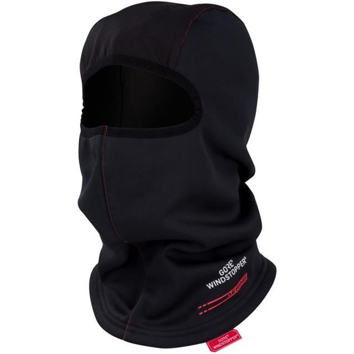 BERING Cagoule Windstopper - Noir et rouge