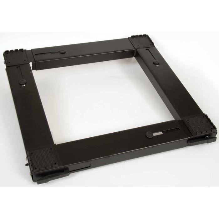 MELICONI 00684 Support metallique mobile universel pour appareil électroménager-Noir