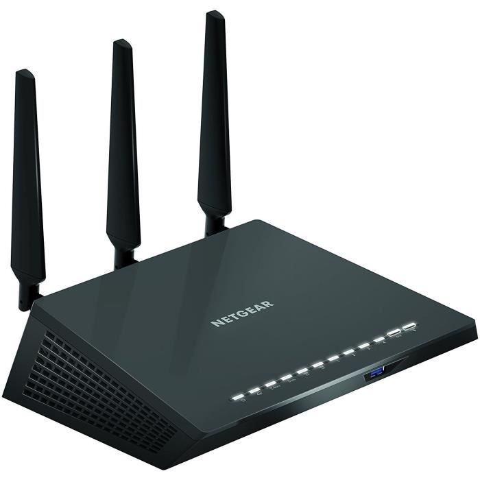 Routeur NETGEAR R6800 AC 1.9 Gigabit Routeur Wifi Intelligent Parfait pour Remplacer votre Box à la Maison