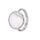 Bague femme argent rhodie