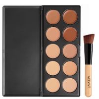 PALETTE DE MAQUILLAGE 10 couleurs maquillage visage crème anticernes Pal PALETTE DE MAQUILLAGE 10 couleurs maquillage visage crème anticernes Pal
