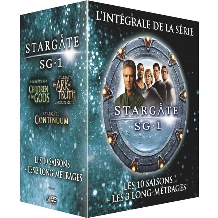 STARGATE SG 1 MEGA PACK INTEGR en DVD SERIE TV pas cher  