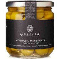 OLIVE Olives Manzanilla Goût Anchois - La Chinata OLIVE Olives Manzanilla Goût Anchois - La Chinata