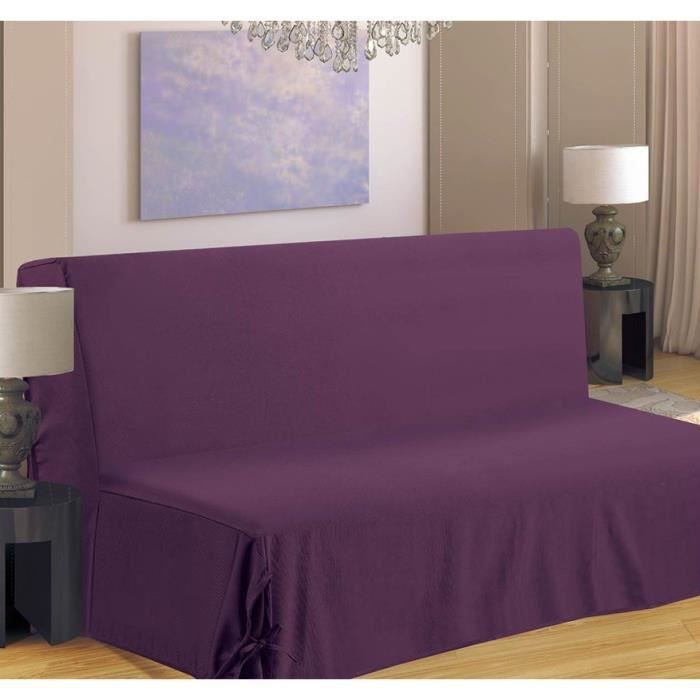 Housse de canape BZ 140x190 cm violet