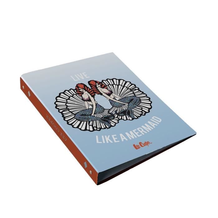 Classeur à anneaux Lee Cooper Sirènes