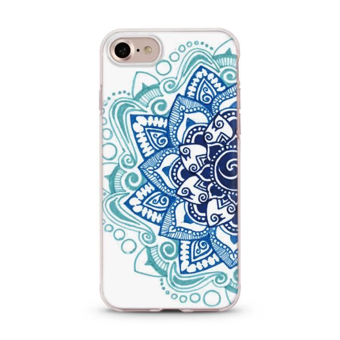 coque iphone 6 mandala bleu coque iphone 6 mandala bleu