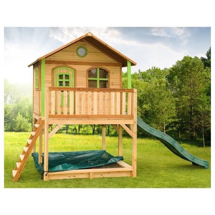 Cabane Enfant Bois Marc 435 X 200 X 294 M Achat Vente