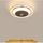 Ventilateur plafonnier a led