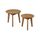 Table basse ronde chene
