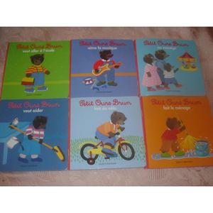 Lot De 6 Livres Petit Ours Brun Achat Vente Livre - 