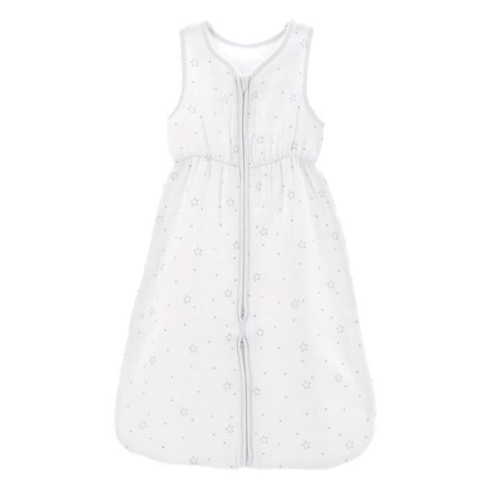 Produit shopeco.fr : DOMIVA Gigoteuse été Etoiles 6-36 mois - Jambes séparables - Gris