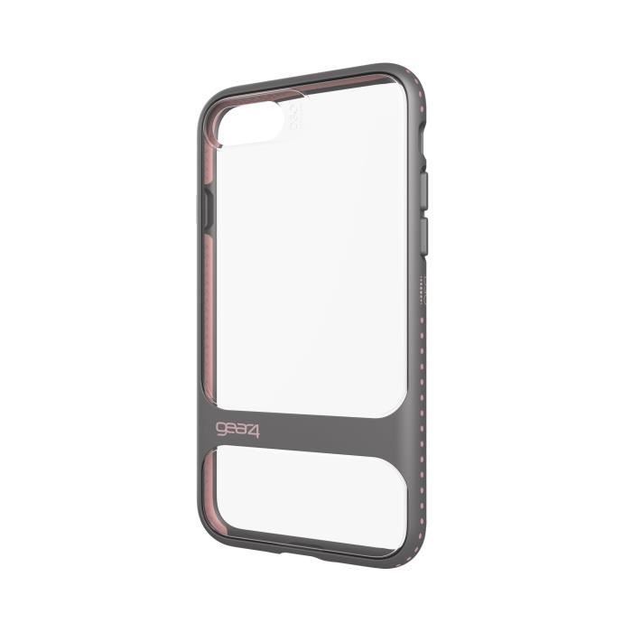 GEAR4 D3O Soho Coque - iPhone 7 - Argent Rose
