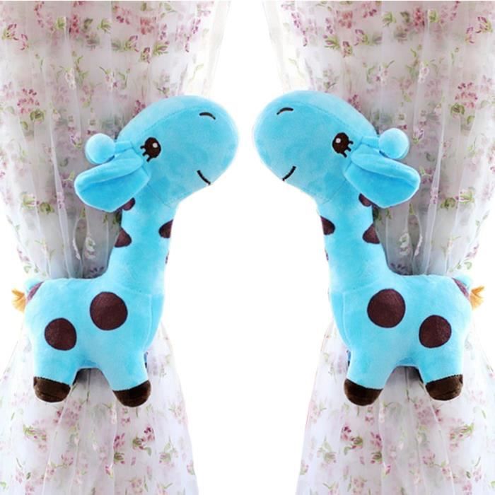 2 Pcs mignon Girafes rideau Embrasse/Retenue pour chambre d\'enfant ... 2 Pcs mignon Girafes rideau Embrasse/Retenue pour chambre d\'enfant ...