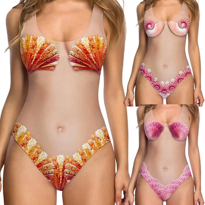 1234 Bain Femmes De Cut Maillots One Piece Sexy High Drôle Sfw80306312 Monokini K1lFTJc3