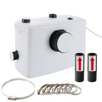BROYEUR POUR WC Broyeur sanitaire pour WC, lavabo, douche Pompe ea BROYEUR POUR WC Broyeur sanitaire pour WC, lavabo, douche Pompe ea