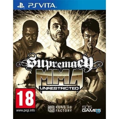 SUPREMACY MMA UNRESTRICTED / Jeu console PS Vita   Achat / Vente PS