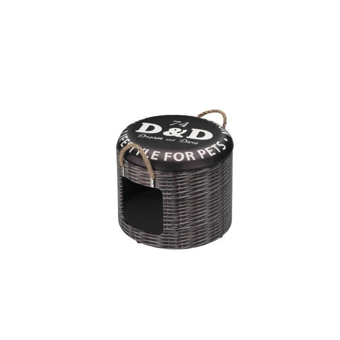 EBI Maisonnette D&D Pet-Box Rattan - 30x26cm - S