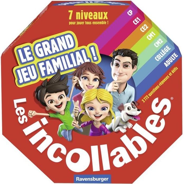 LES INCOLLABLES Jeu de Société des Incollables