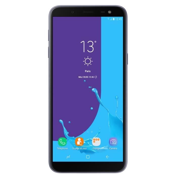 Samsung Galaxy J6 Bleu argenté