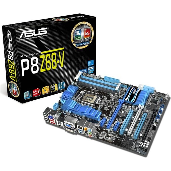 Asus P8Z68 V   Achat / Vente CARTE MERE Asus P8Z68 V