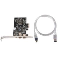 CARTE CONTROLEUR XCSOURCE E PCI Express FireWire 1394 a avec 1 voie CARTE CONTROLEUR XCSOURCE E PCI Express FireWire 1394 a avec 1 voie