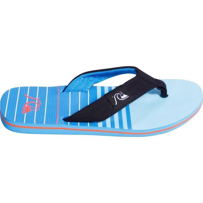 QUIKSILVER Tong Molokai layback - Adulte - Bleu et noir