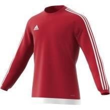 ADIDAS ESTRO 15 JSY L Maillot manches longues junior - Rouge