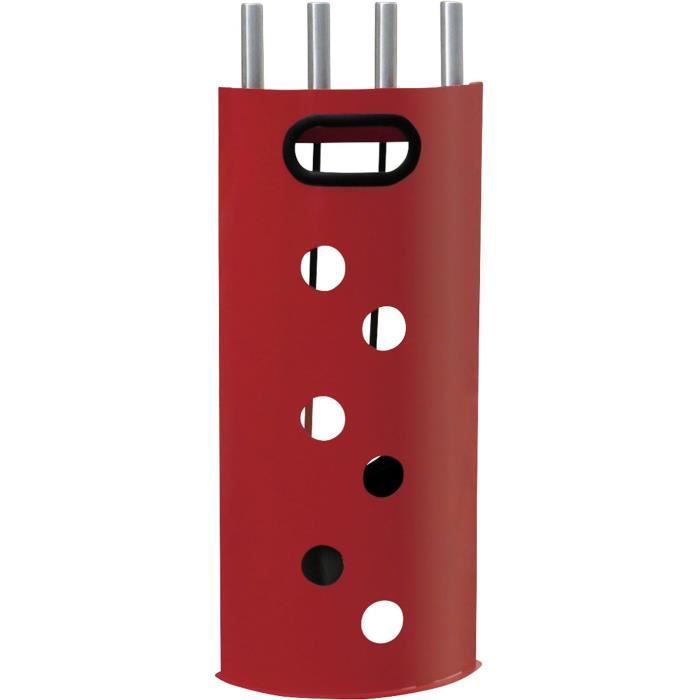 Serviteur Rondo Rouge avec 4 accessoires