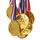 TEMPSA 10Pcs Jouet de Médaille d'Or en Plastique P