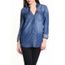 Chemise Tencel Vente Go Achat En Bleu Femme Tendance Jean AccqFn7U