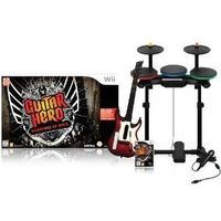 JEUX WII SUPER PACK GUITAR HERO Warriors of Rock / Jeu cons JEUX WII SUPER PACK GUITAR HERO Warriors of Rock / Jeu cons