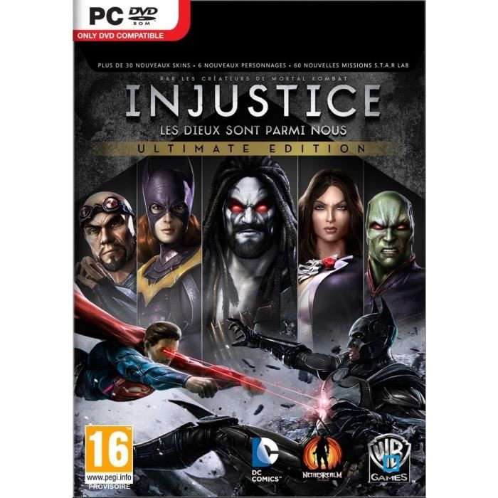Injustice Jeu PC